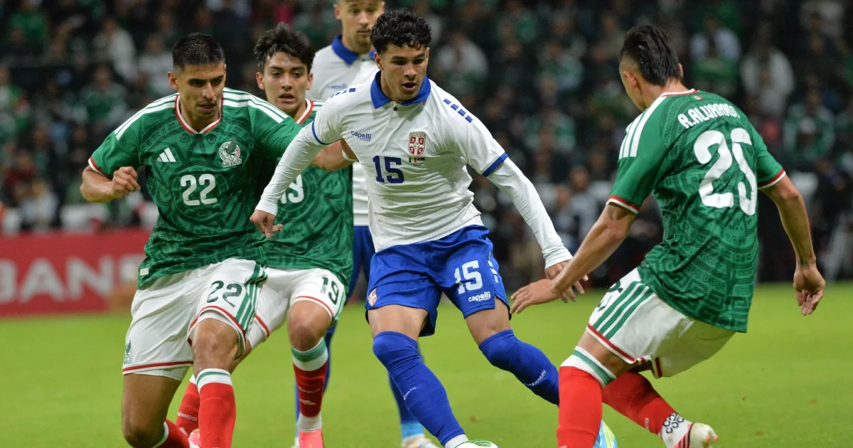 México vs Serbia